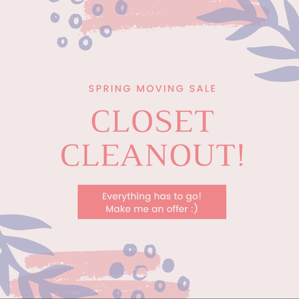 MOVING SALE! Everything has to go!!!!